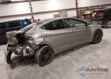 2012 Hyundai Elantra Gls (Ulsan Plant) from USA, damaged, VIN KMHDH4AE1CU456934